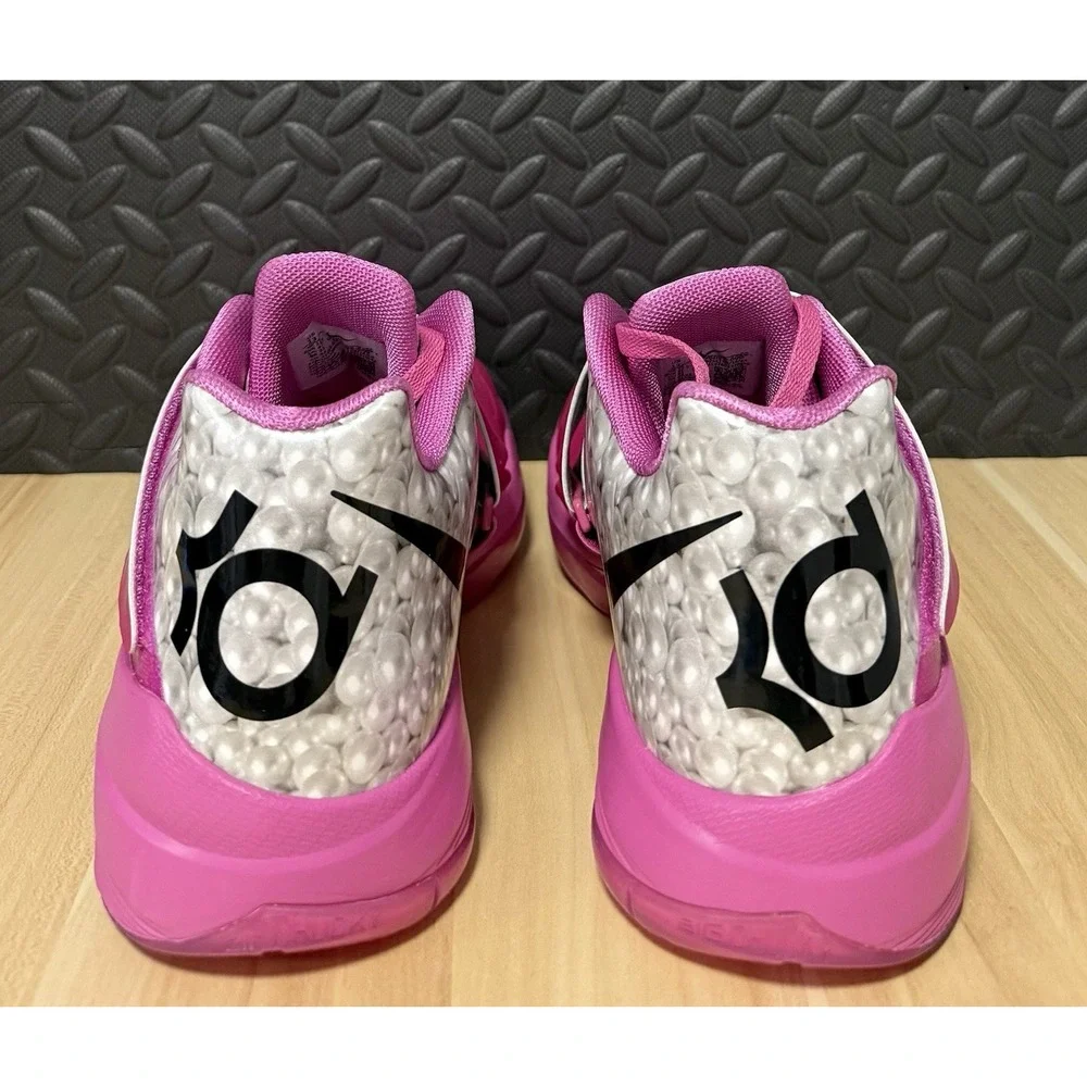 Nike Zoom KD 4 2024 Aunt Pearl Pink Basketball Shoes HF9098-600 Mens Size 13 NEW